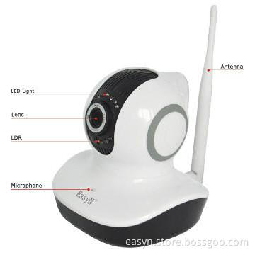 H.264 smart  ip cameras  with sim card support telecom 3G netwok